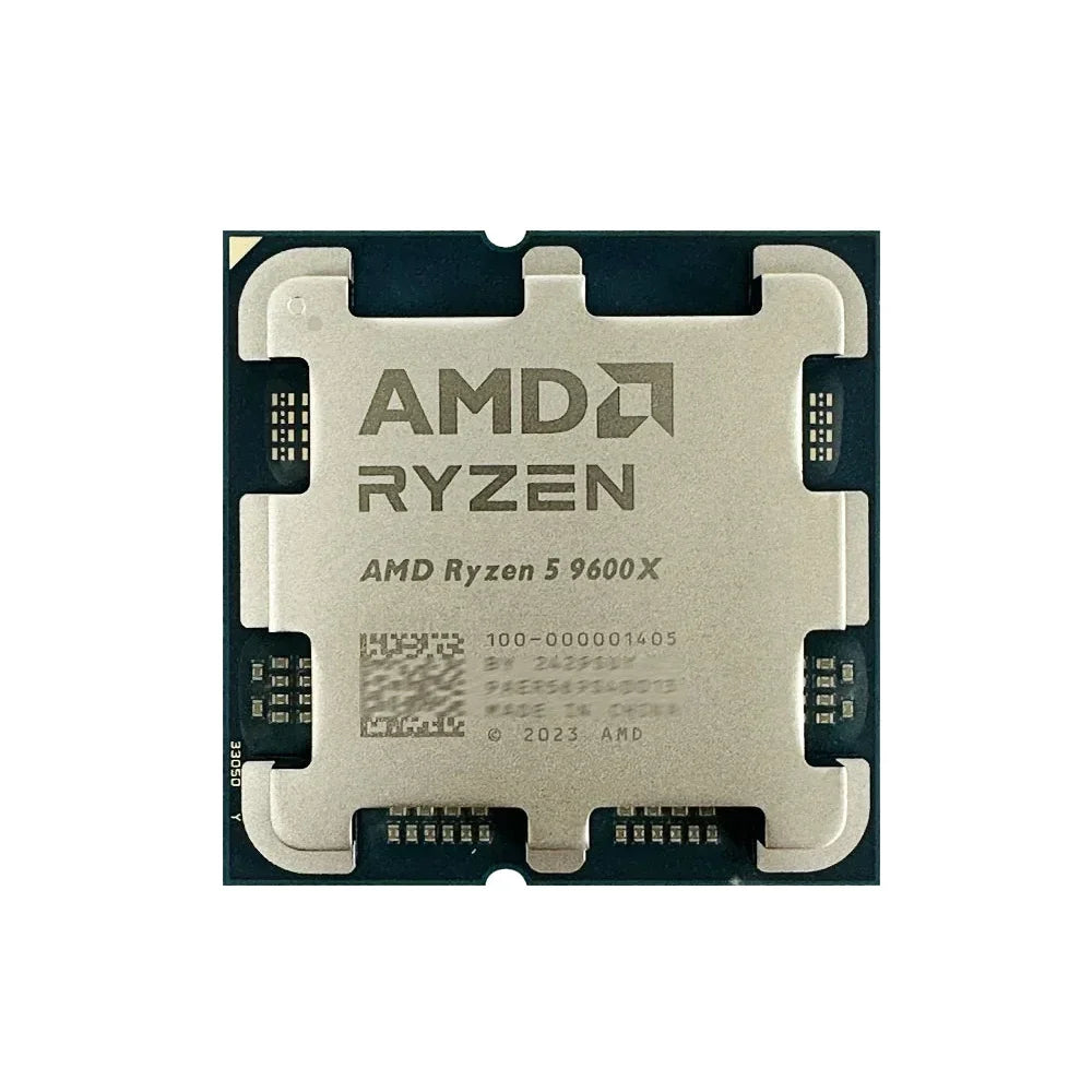 AMD Ryzen 5 9600X – Processeur 6 Cœurs / 12 Threads, Socket AM5, DDR5, 5,4 GHz