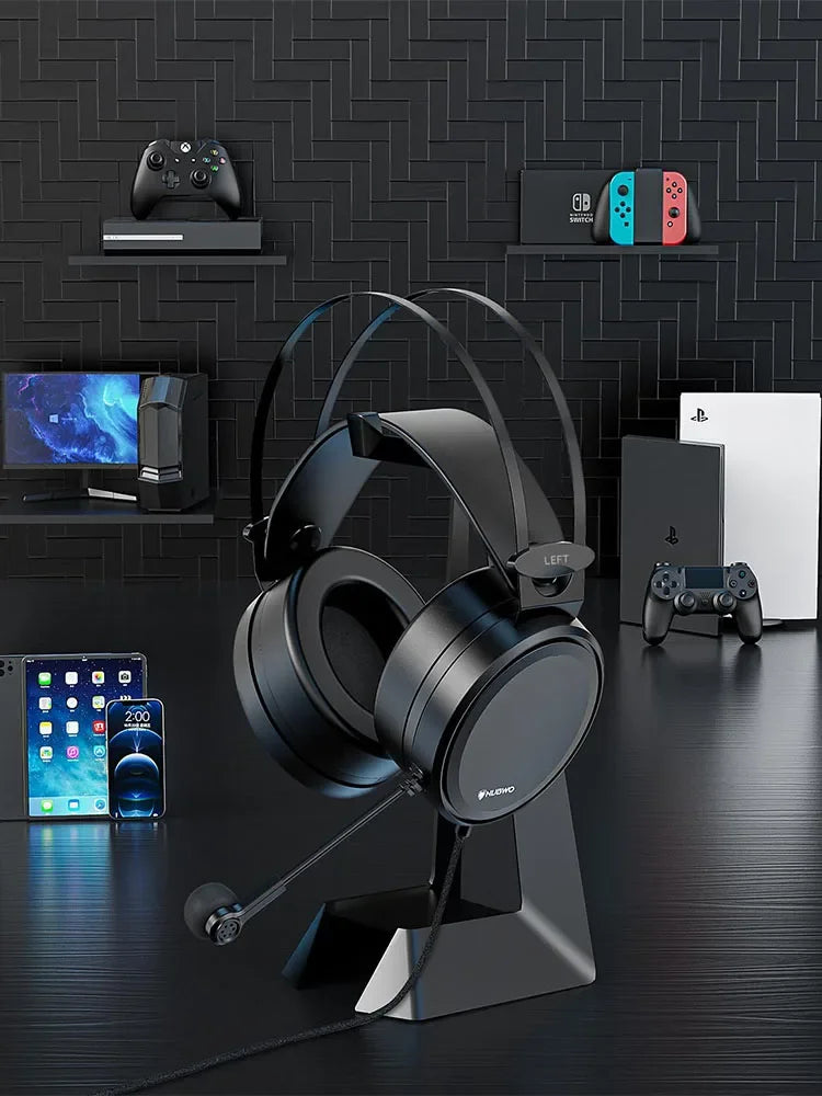 NUBWO casques de jeu PS4 stéréo Xbox One casque filaire PC casque de jeu avec suppression de bruit micro oreille écouteur de jeu