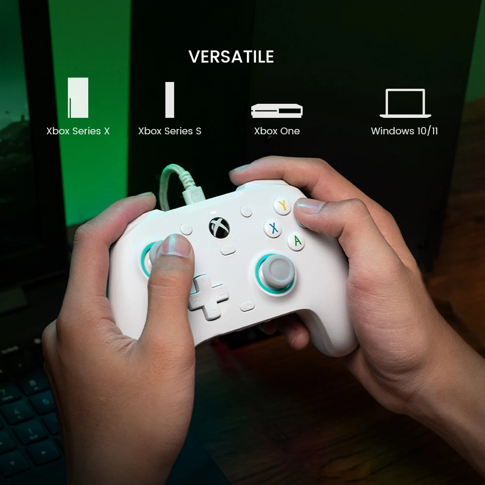 GameSir G7 SE Manette de jeu Xbox Manette filaire pour Xbox Series X, Xbox Series S, Xbox One, avec manette à effet Hall - LE COIN  DES GAMERS - GameSir G7 SE Manette de jeu Xbox Manette filaire pour Xbox Series X, Xbox Series S, Xbox One, avec manette à effet Hall - LE COIN  DES GAMERS - LE COIN  DES GAMERS