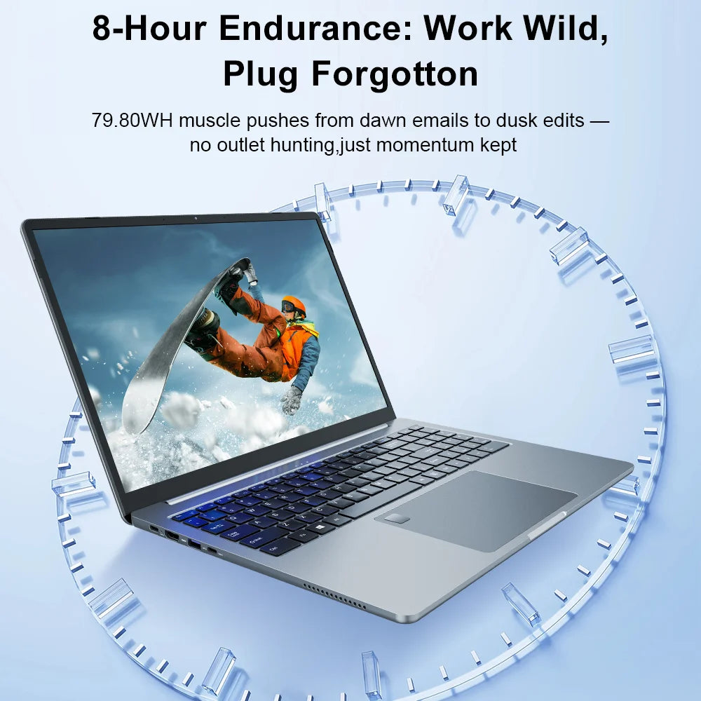 PC portable Ninkear N16 Pro - Intel Core Ultra 5, 16" 2.5K 120 Hz, 16 Go, 1 To SSD