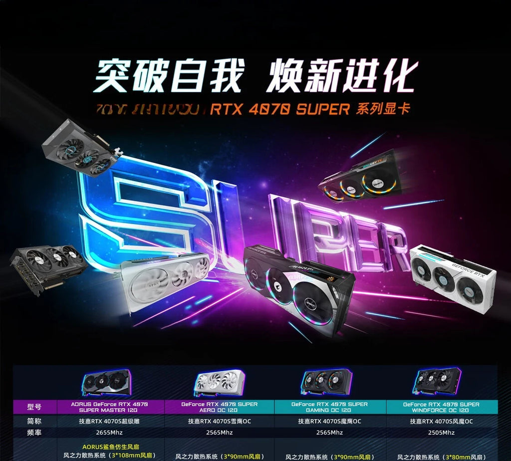 Carte Graphique NVIDIA GeForce RTX 4070 SUPER 12 Go GDDR6X – DLSS 3 | Gaming 4K