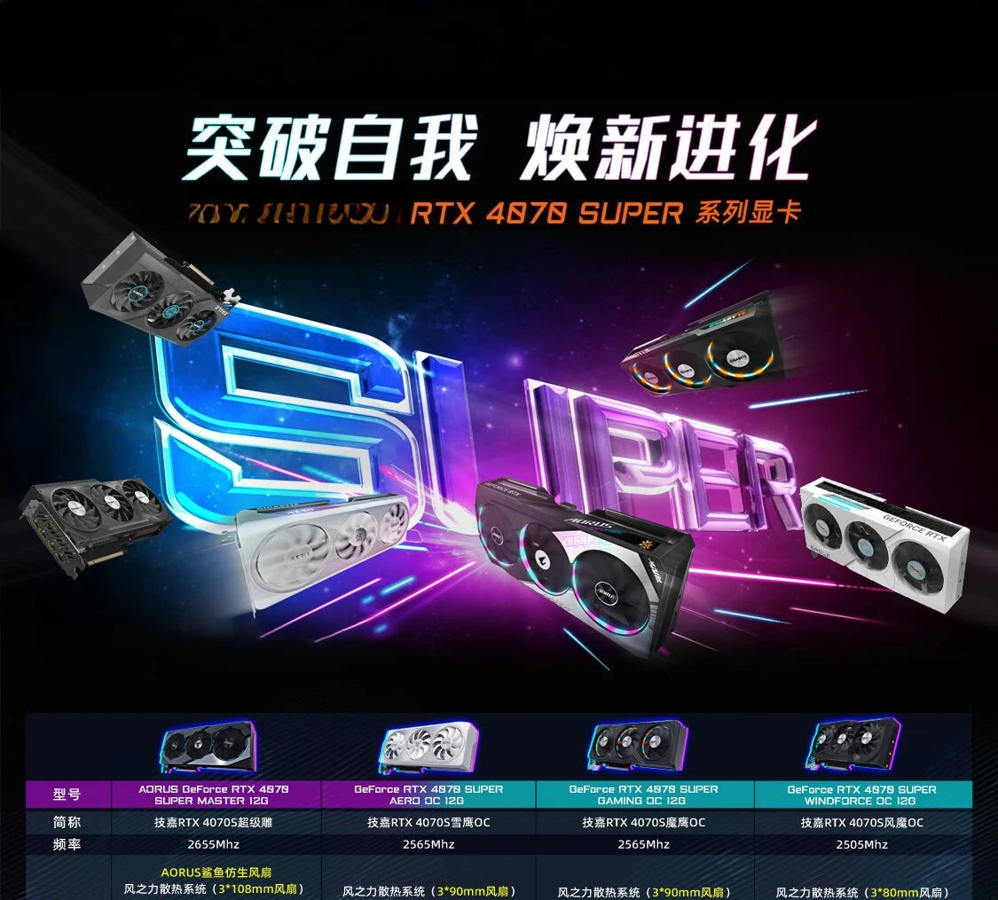 Carte Graphique NVIDIA GeForce RTX 4070 SUPER 12 Go GDDR6X – DLSS 3 | Gaming 4K