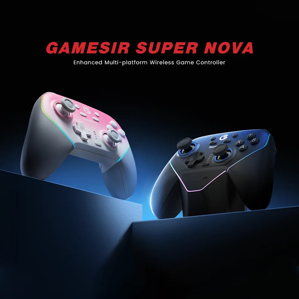 Manette sans fil GameSir Super Nova T4n Pro à joysticks Hall
