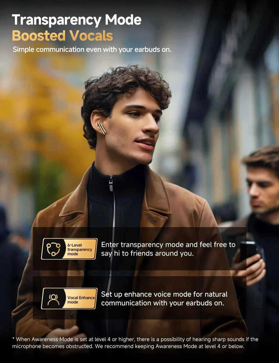 QCY MeloBuds Pro – Écouteurs Bluetooth ANC 46 dB