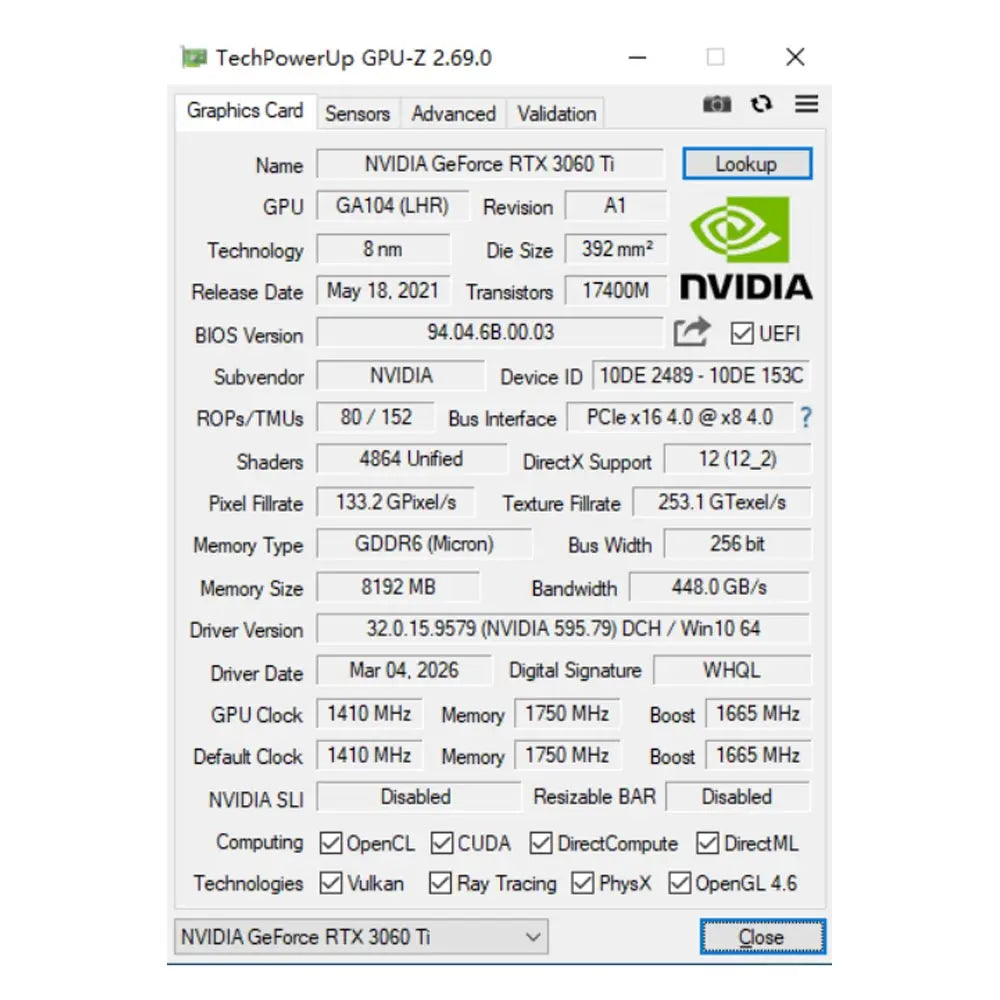 SOYO New Gaming Graphics Cards NVIDIA GeForce RTX 3060Ti 8GB GDDR6 256 Bit Desktop GPU Video Card Computer components - LE COIN  DES GAMERS - SOYO New Gaming Graphics Cards NVIDIA GeForce RTX 3060Ti 8GB GDDR6 256 Bit Desktop GPU Video Card Computer components - LE COIN  DES GAMERS - LE COIN  DES GAMERS