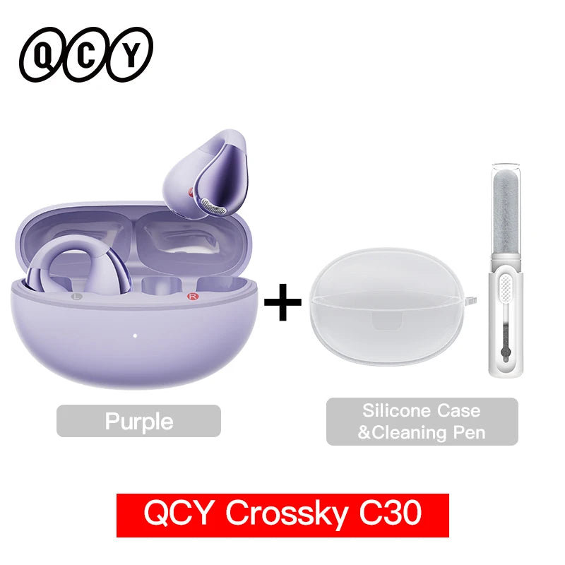 QCY Crossky C30 – Écouteurs Open-Ear Bluetooth 5.4