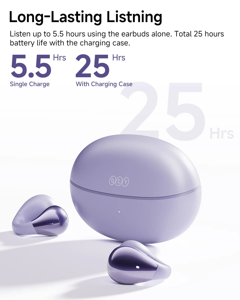 QCY Crossky C30 – Écouteurs Open-Ear Bluetooth 5.4