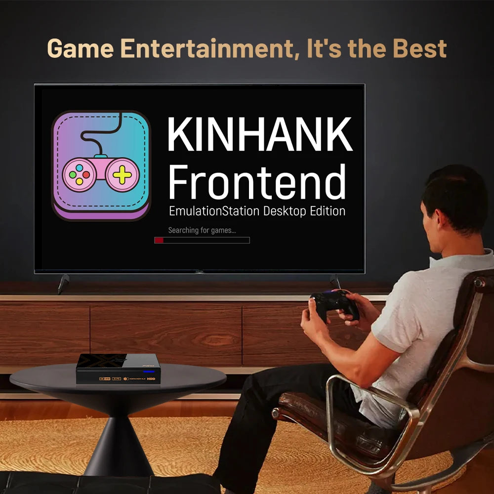 Kinhank Super Console X5 PRO – 10 000/16 000 Jeux, 8K, Android 12, Wi-Fi 6