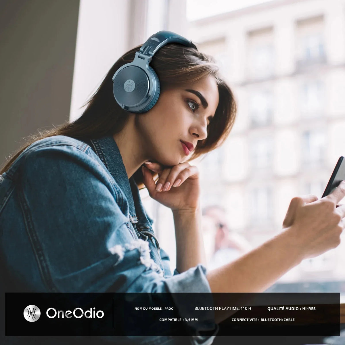 Casque Bluetooth OneOdio Pro C – 110 h