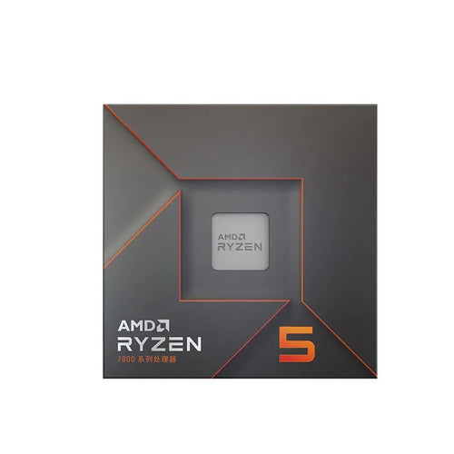AMD Ryzen 5 7600X – Processeur Gaming 6 Cœurs / 12 Threads, Socket AM5, DDR5, 4,7 GHz