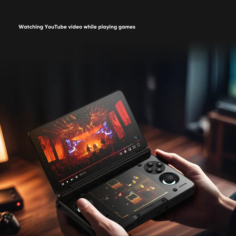 AYN Thor - Console de Jeu Portable Clamshell Android, Écran AMOLED 6" 120Hz