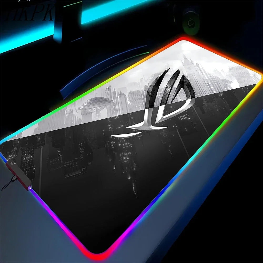 Tapis de souris noir, tapis de souris gaming, tapis de souris gaming anime, tapis gaming, tapis de souris XXL mignon pour ordinateur, grand tapis de clavier gaming.