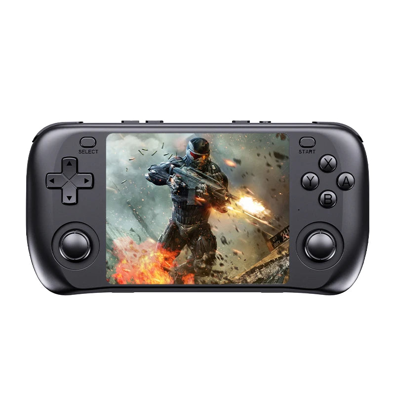 Console de Jeu Rétro H36S 2026 Portable avec Écran IPS HD 64 Go 128 Go Système d'Exploitation Open Source Jeux Classiques