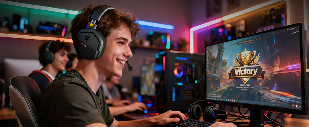 Casque gaming sans fil NUBWO G06 – 100 h