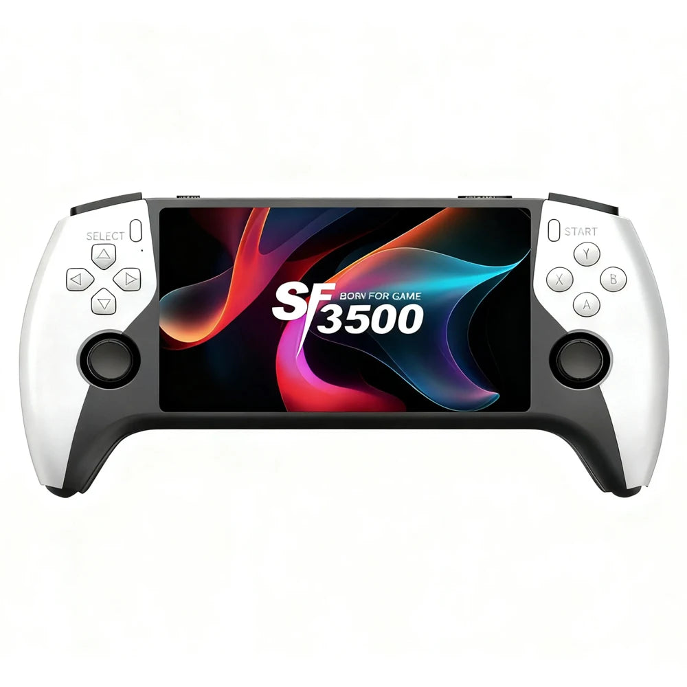 Console Rétro Portable SF3500 – Grand Écran IPS 5", Sortie HDMI, 20 000+ Jeux