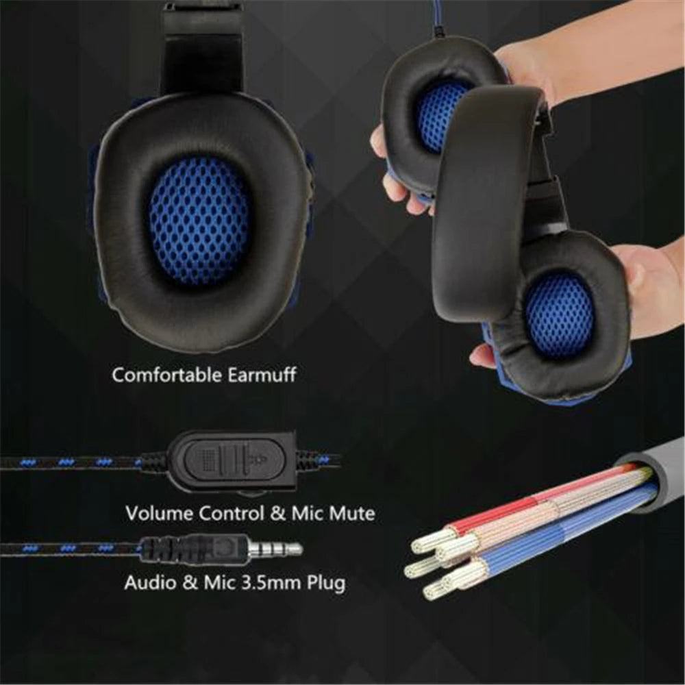 Écouteurs Gaming Filaires 3,5mm