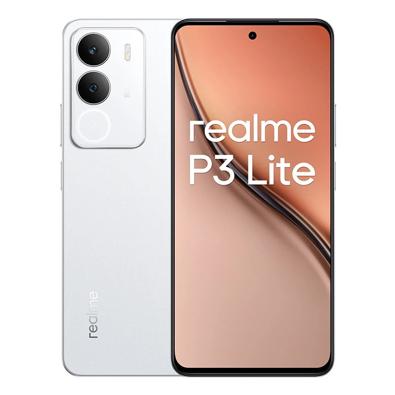 realme P3lite, smartphone version globale, batterie 6000 mAh, chipset OCTA-CORE, charge rapide 15W, 360 ° NFC, Ultra Li
