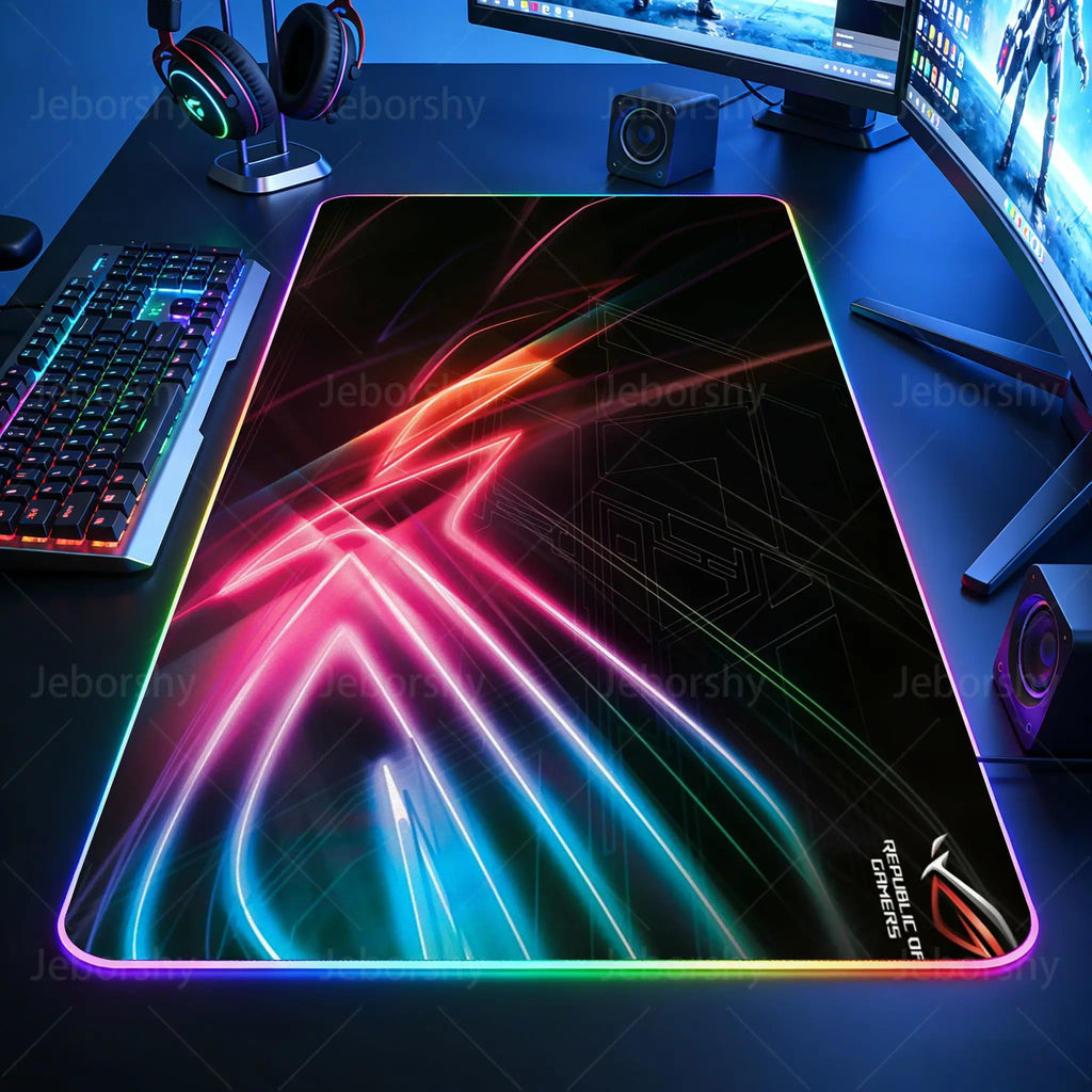 Tapis de souris noir, tapis de souris gaming, tapis de souris gaming anime, tapis gaming, tapis de souris XXL mignon pour ordinateur, grand tapis de clavier gaming.