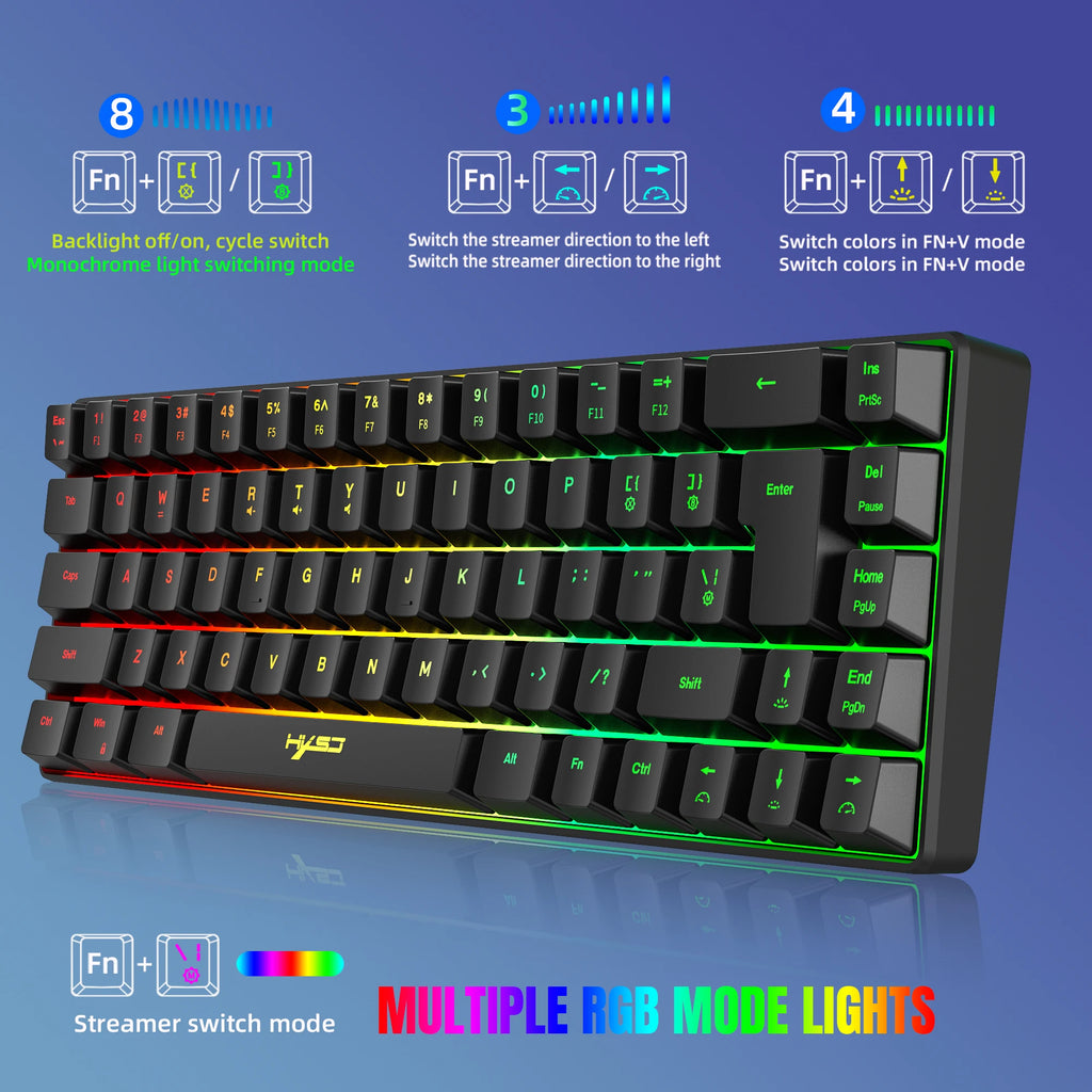 Clavier et souris combo ensemble gamer blanc clavier combo ordinateur filaire claviers souris bureau teclado pour ordinateur portable