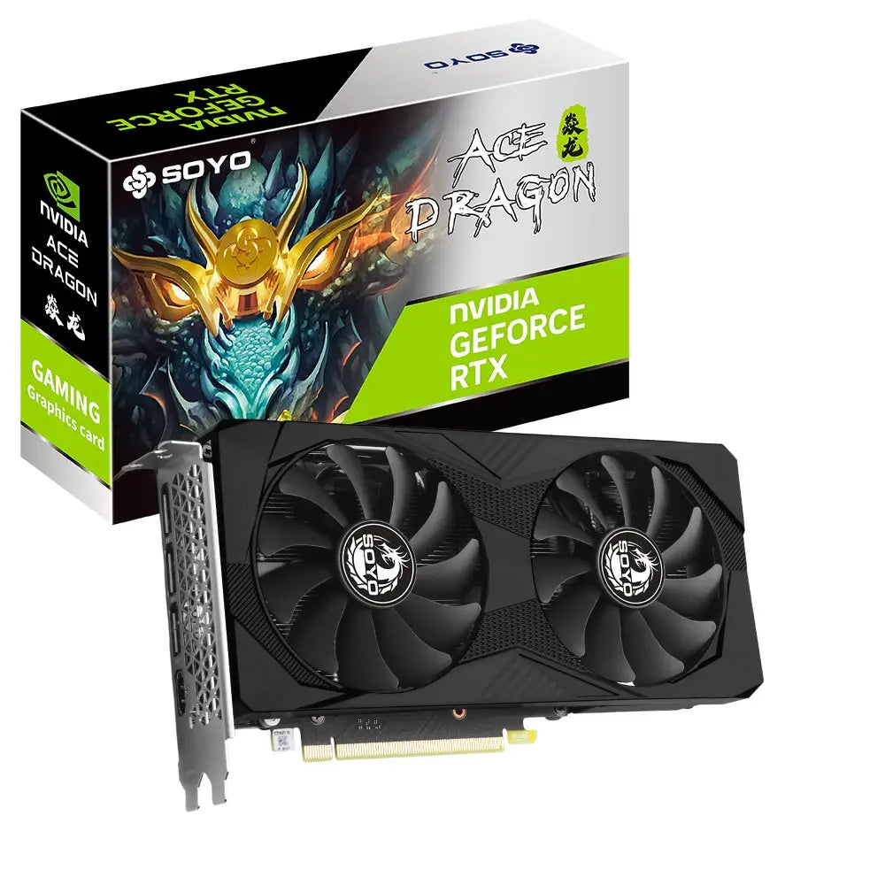 SOYO New Gaming Graphics Cards NVIDIA GeForce RTX 3060Ti 8GB GDDR6 256 Bit Desktop GPU Video Card Computer components - LE COIN  DES GAMERS - SOYO New Gaming Graphics Cards NVIDIA GeForce RTX 3060Ti 8GB GDDR6 256 Bit Desktop GPU Video Card Computer components - LE COIN  DES GAMERS - LE COIN  DES GAMERS