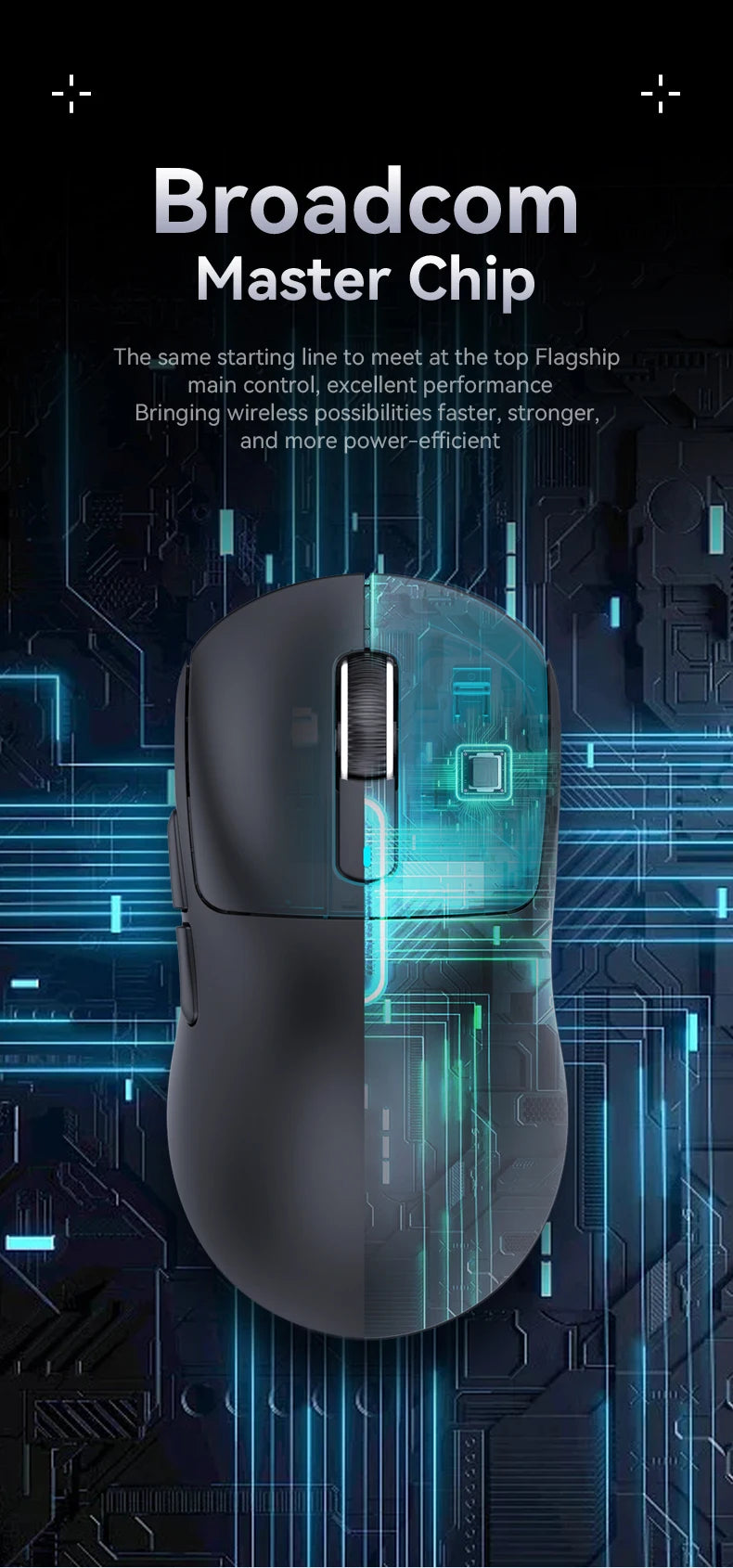 Attack Shark X3 / X3 Pro – Souris Gaming Sans Fil Pixart 3395 | 26 000 DPI | 49g