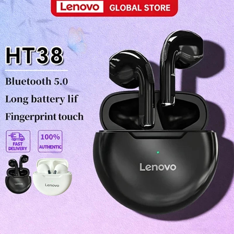 Écouteurs Bluetooth Lenovo HT38 TWS