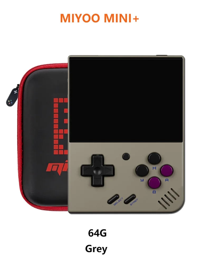 MIYOO Mini Plus – Console Rétro Portable, Écran IPS 3,5" HD, Wi-Fi, 3000 mAh