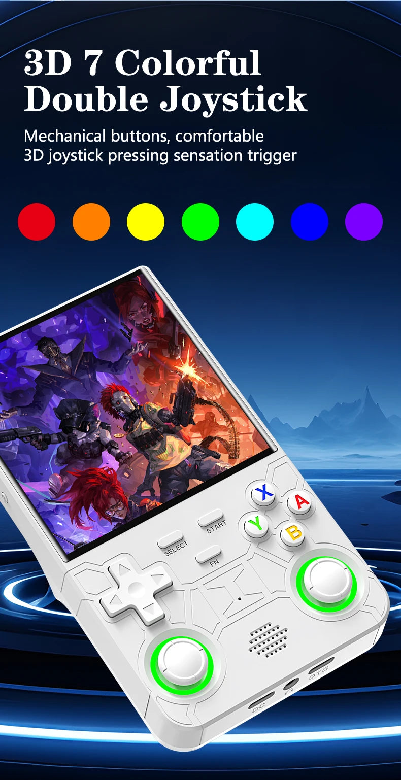 Console Rétro Portable R36 Ultra – Écran IPS 4", 20 000+ Jeux, 64/128 Go