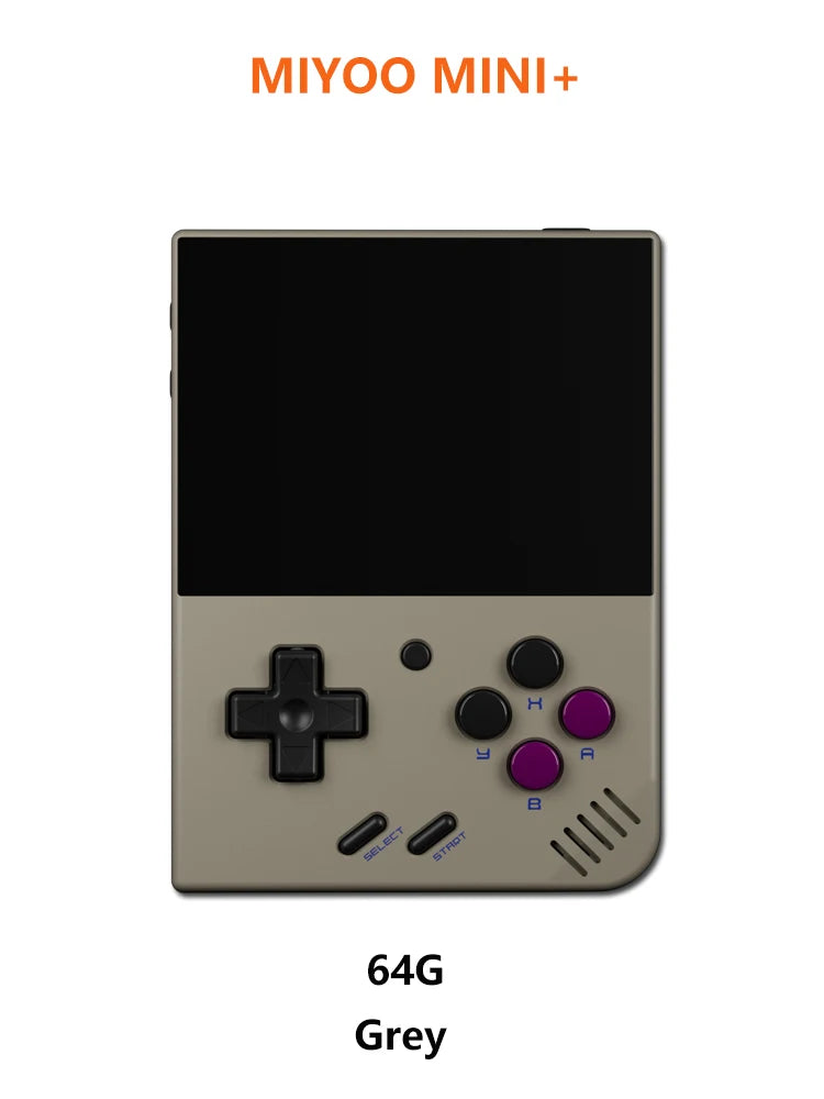 MIYOO Mini Plus – Console Rétro Portable, Écran IPS 3,5" HD, Wi-Fi, 3000 mAh