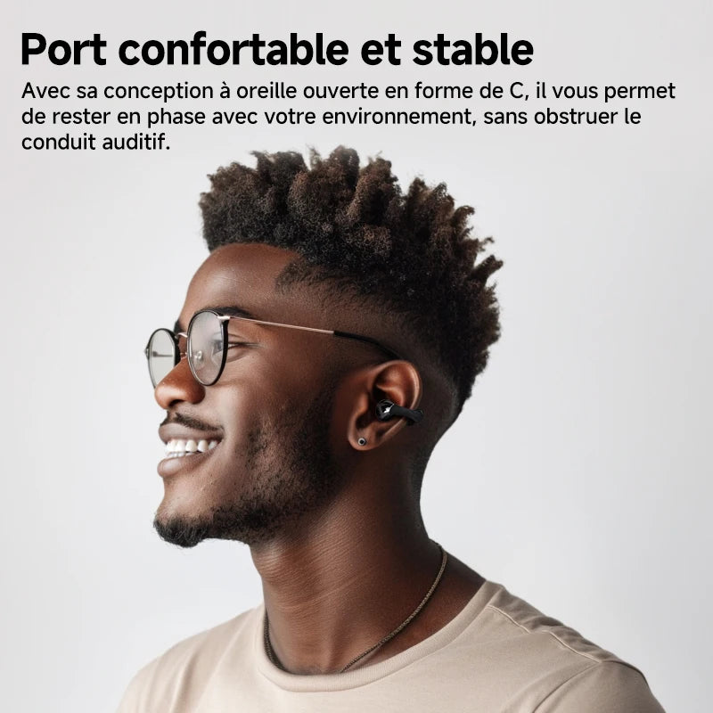 QCY Crossky C30 – Écouteurs Open-Ear Bluetooth 5.4