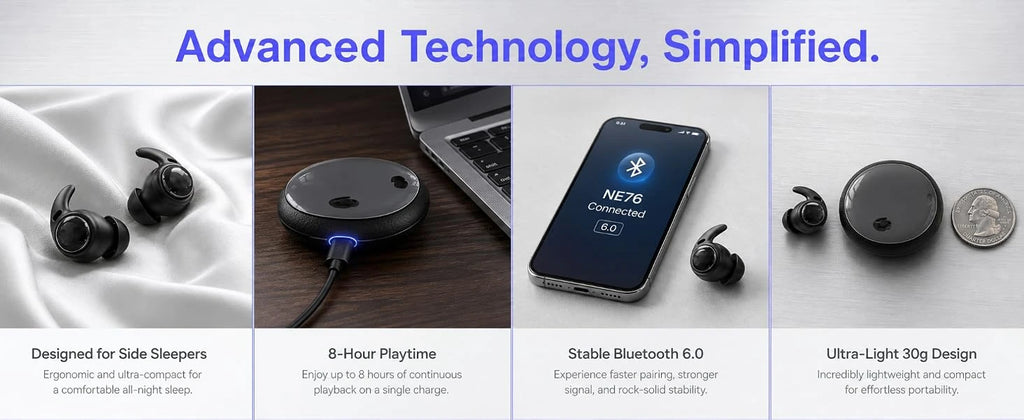 Écouteurs Bluetooth HTC avec traduction IA et boîtier tactile