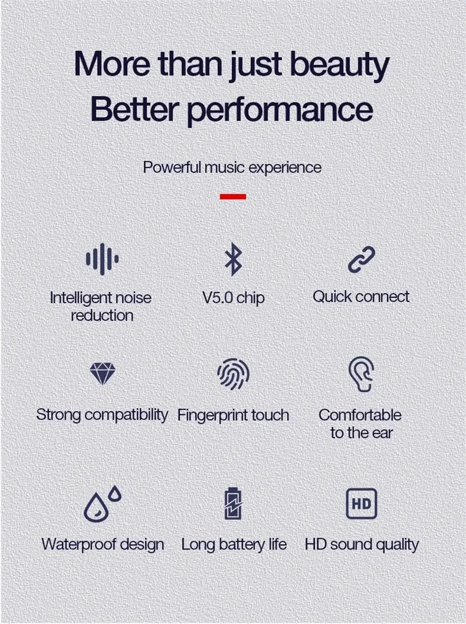 Écouteurs Bluetooth Lenovo HT38 TWS