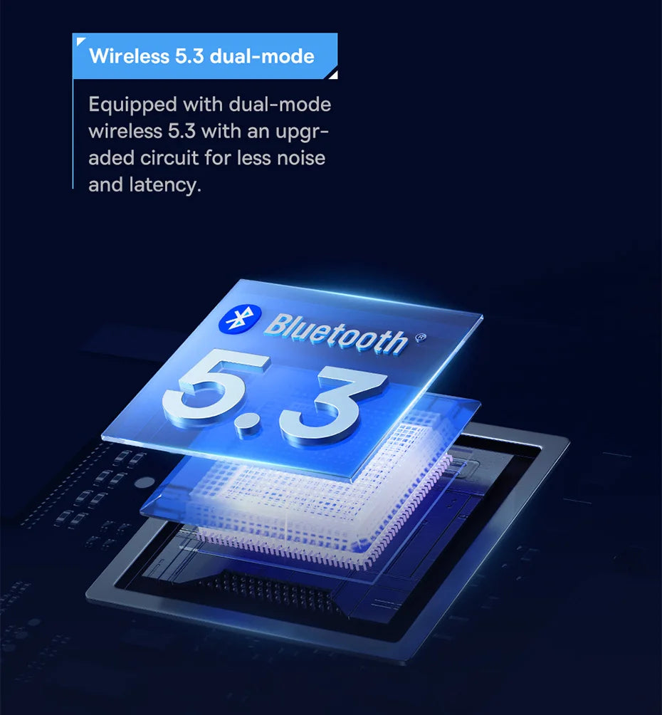 Casque Gaming Sans Fil Baseus GH02 – Bluetooth 5.3, 2.4G, 40H Autonomie, RGB, Micro