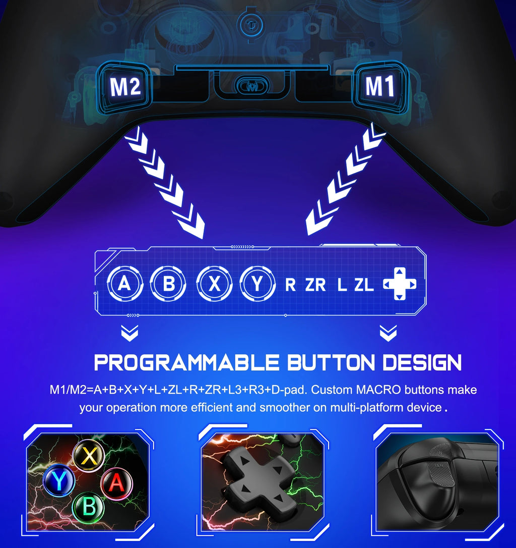 Manette de jeu sans fil pour Switch/Switch Lite/Switch OLED avec fonction de réveil programmable et turbo - LE COIN  DES GAMERS - Manette de jeu sans fil pour Switch/Switch Lite/Switch OLED avec fonction de réveil programmable et turbo - LE COIN  DES GAMERS - LE COIN  DES GAMERS