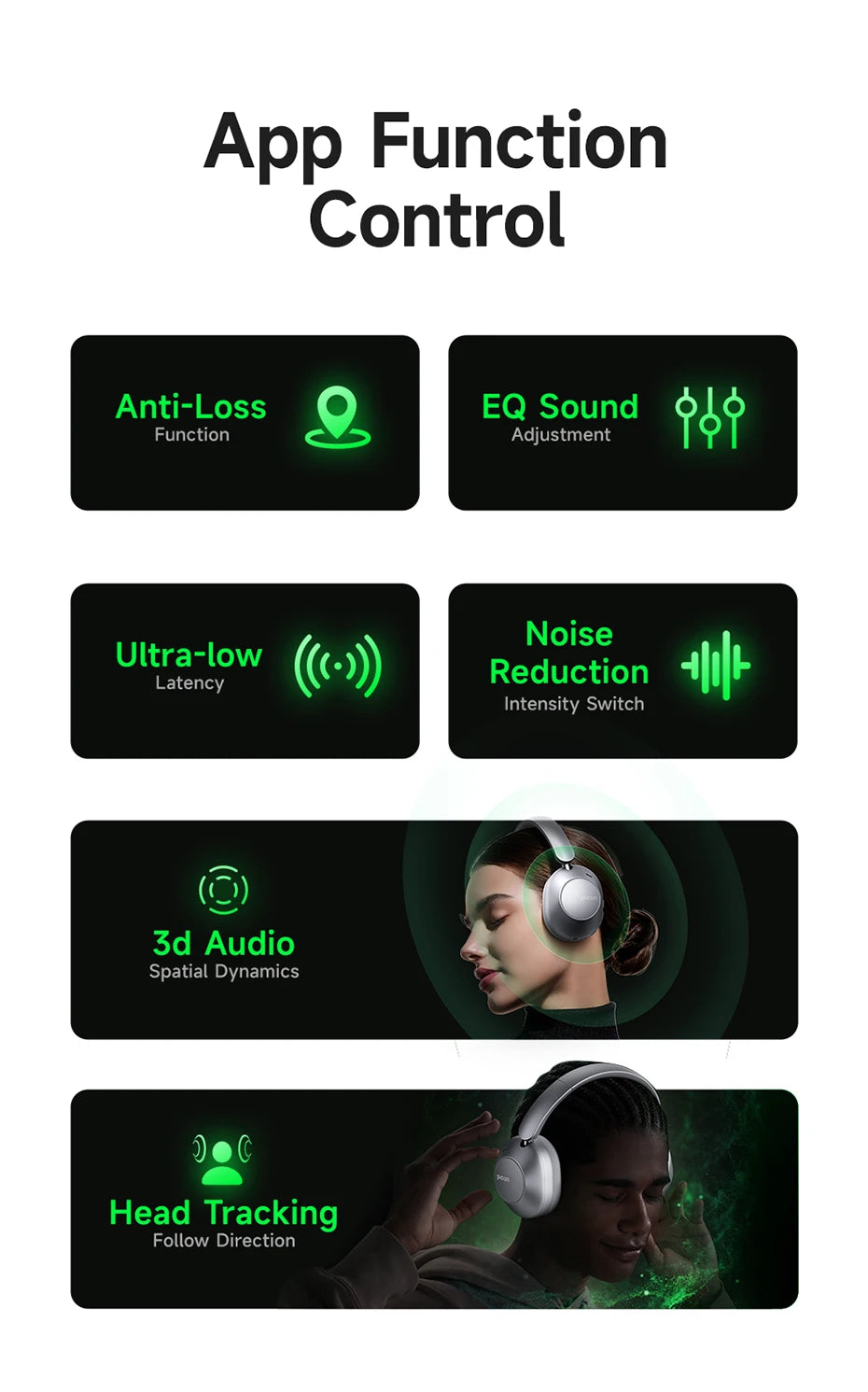 Casque Bluetooth Picun F6 – Réduction de bruit et son 3D