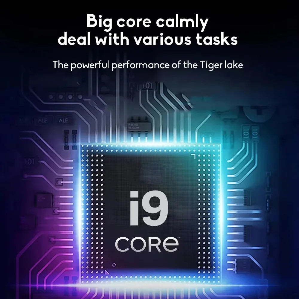 ACEKAMAS 14.1" PC Portable Gaming | Intel Core i9-10980HK | 16 Go RAM | Windows 11