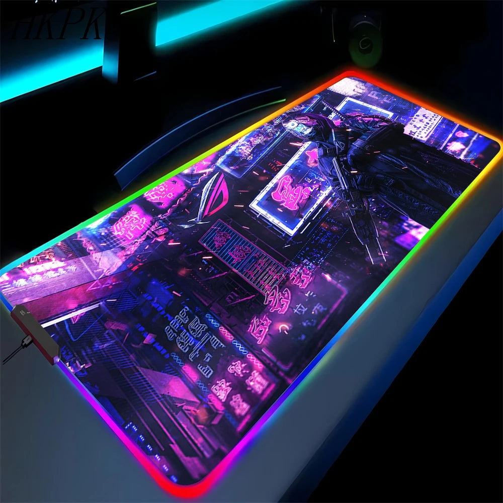 Tapis de souris noir, tapis de souris gaming, tapis de souris gaming anime, tapis gaming, tapis de souris XXL mignon pour ordinateur, grand tapis de clavier gaming.