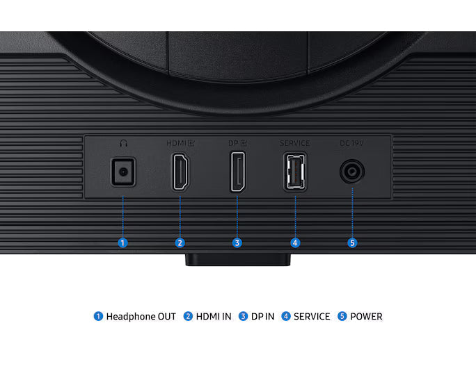 Samsung Odyssey G6 G60F 27" – Moniteur Gaming QHD 350Hz 1ms IPS