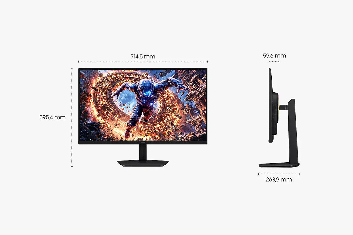 Samsung Odyssey G8 32" – Moniteur Gaming 6K 165Hz / 3K 330Hz IPS